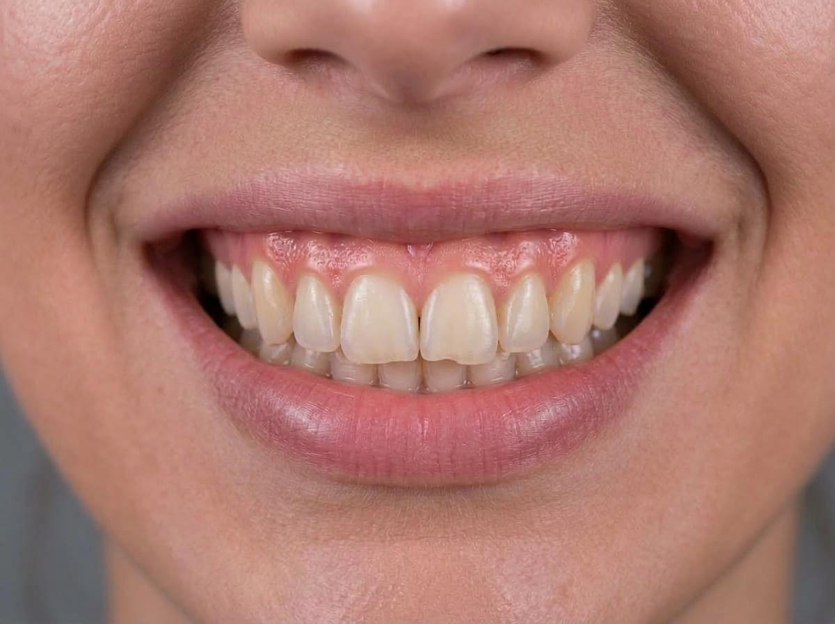 Sonrisa del paciente antes del tratamiento en Renova Dental